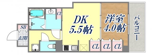 元町駅 徒歩11分 2階の物件間取画像